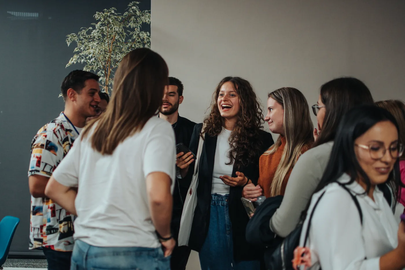 Macedonian students in Slovenia.