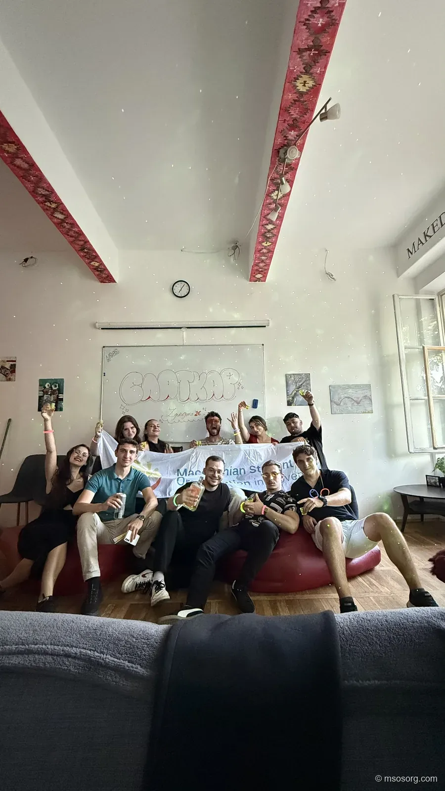 An event in the Hub space
