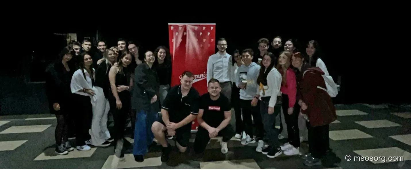 The dedicated team of volunteers after cleaning up the venue